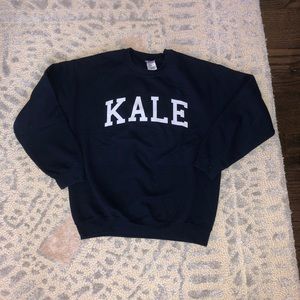 kale sweatshirt